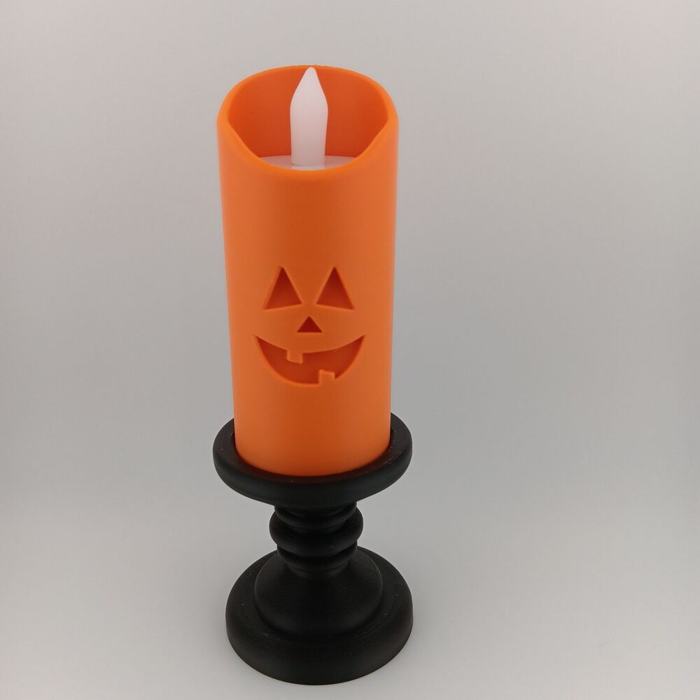 3D Printed - Pumpkin Candle Tea Light - Halloween Décor - Tea Light Included
